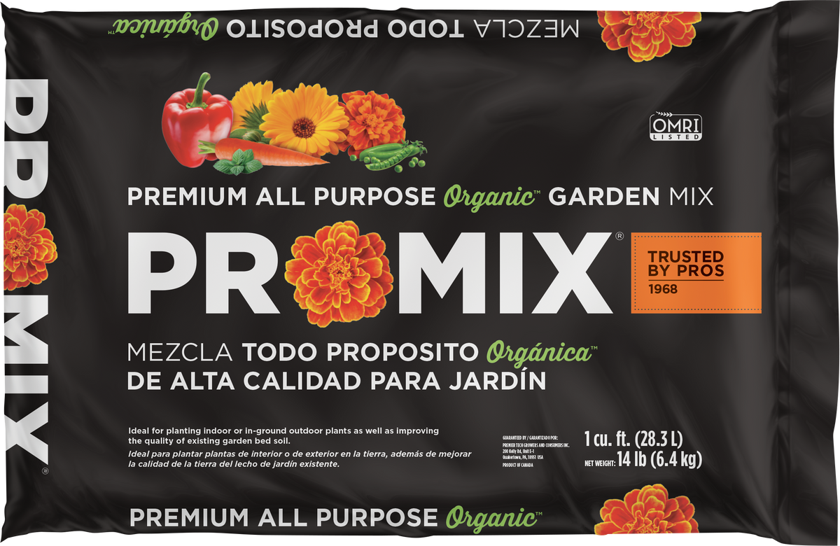 organic pro mix potting soil PROMIX Organic Garden Mix