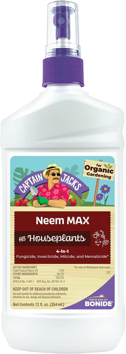 Bonide Captain Jack's Neem Max for Houseplants | Pesches Flowers