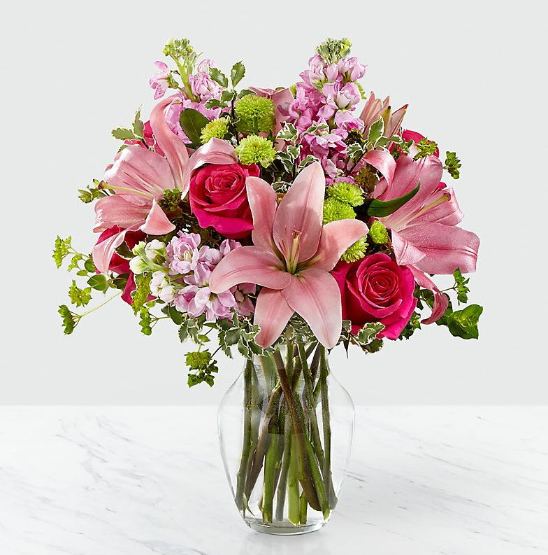 FTD Pink Posh Bouquet Pesches Flowers & Garden Center