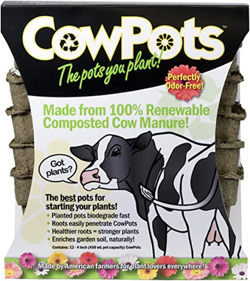 CowPots Seed Starter Pots