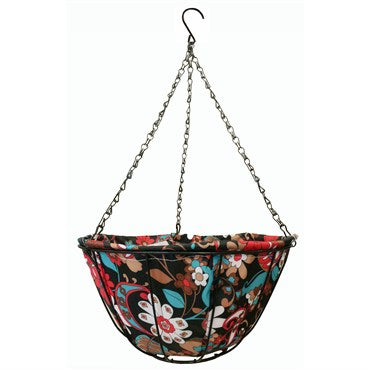 Fabric Design Hanging Basket
