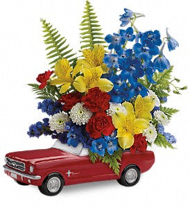 Teleflora '65 Ford Mustang Bouquet