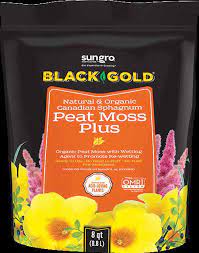 Black Gold Peat Moss Plus