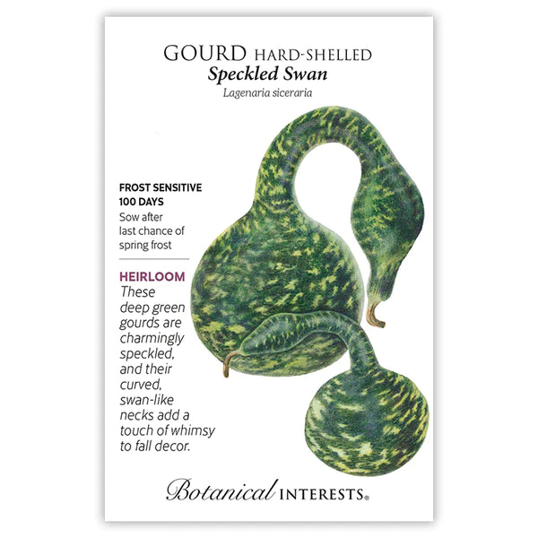 Gourd 'Speckled Swan Hard-shelled'