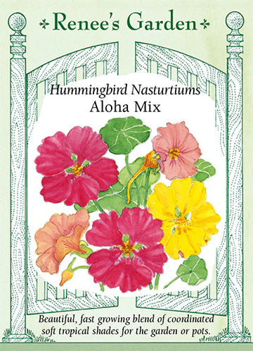 Nasturtiums 'Aloha Mix'