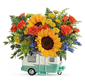 Teleflora Retro Road Tripper Bouquet