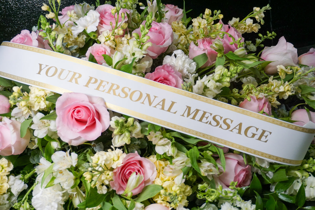 Sympathy Ribbon | Pesches Flowers & Garden Center
