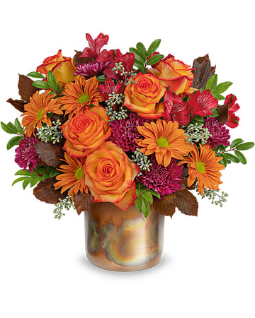 Teleflora Harvest Blooms Bouquet