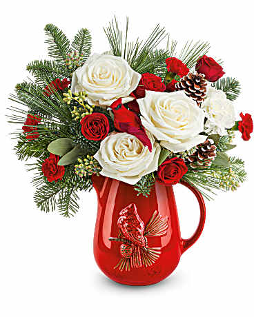Teleflora Scarlet Cardinal Bouquet