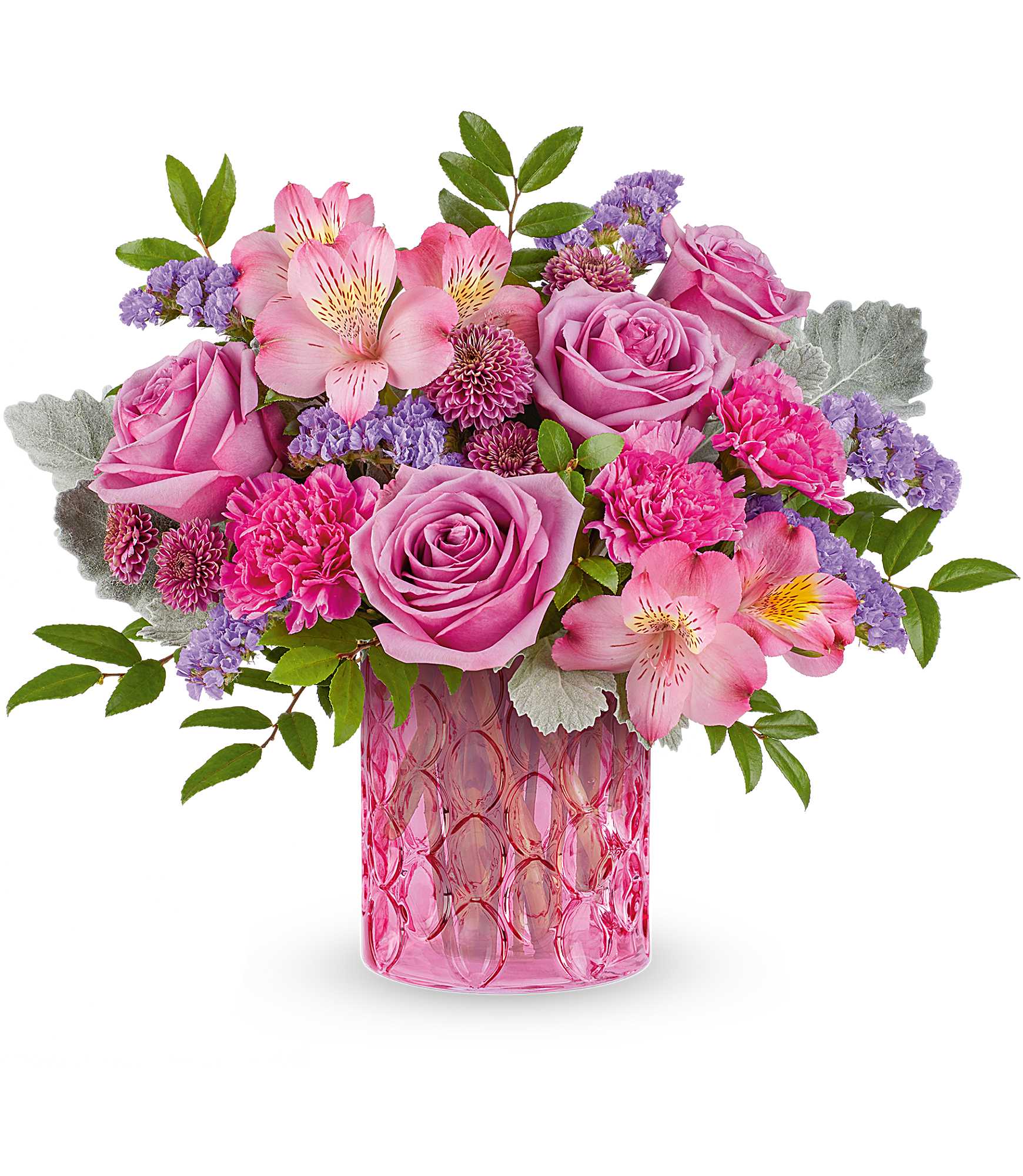 Teleflora Pink Rhapsody Bouquet | Pesches Flowers & Garden Center