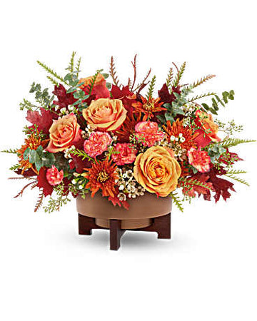 Teleflora Modern Copper Centerpiece