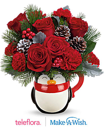 Teleflora Send A Hug North Pole Penguin