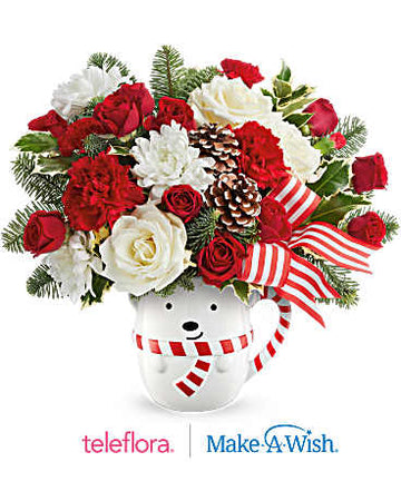 Teleflora Send a Hug Cozy Cub Wish Bouquet