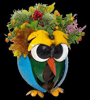 Planter Owl Table Top