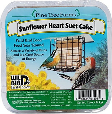 Suet - Sunflower Heart Cake