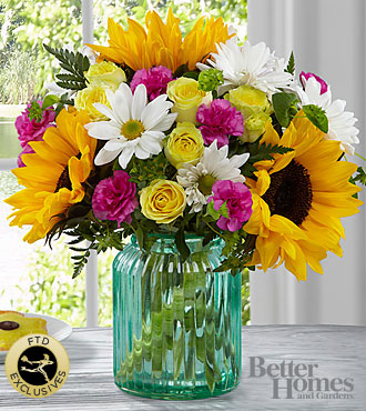 FTD Sunlit Meadows Bouquet by Better Homes and Gardens