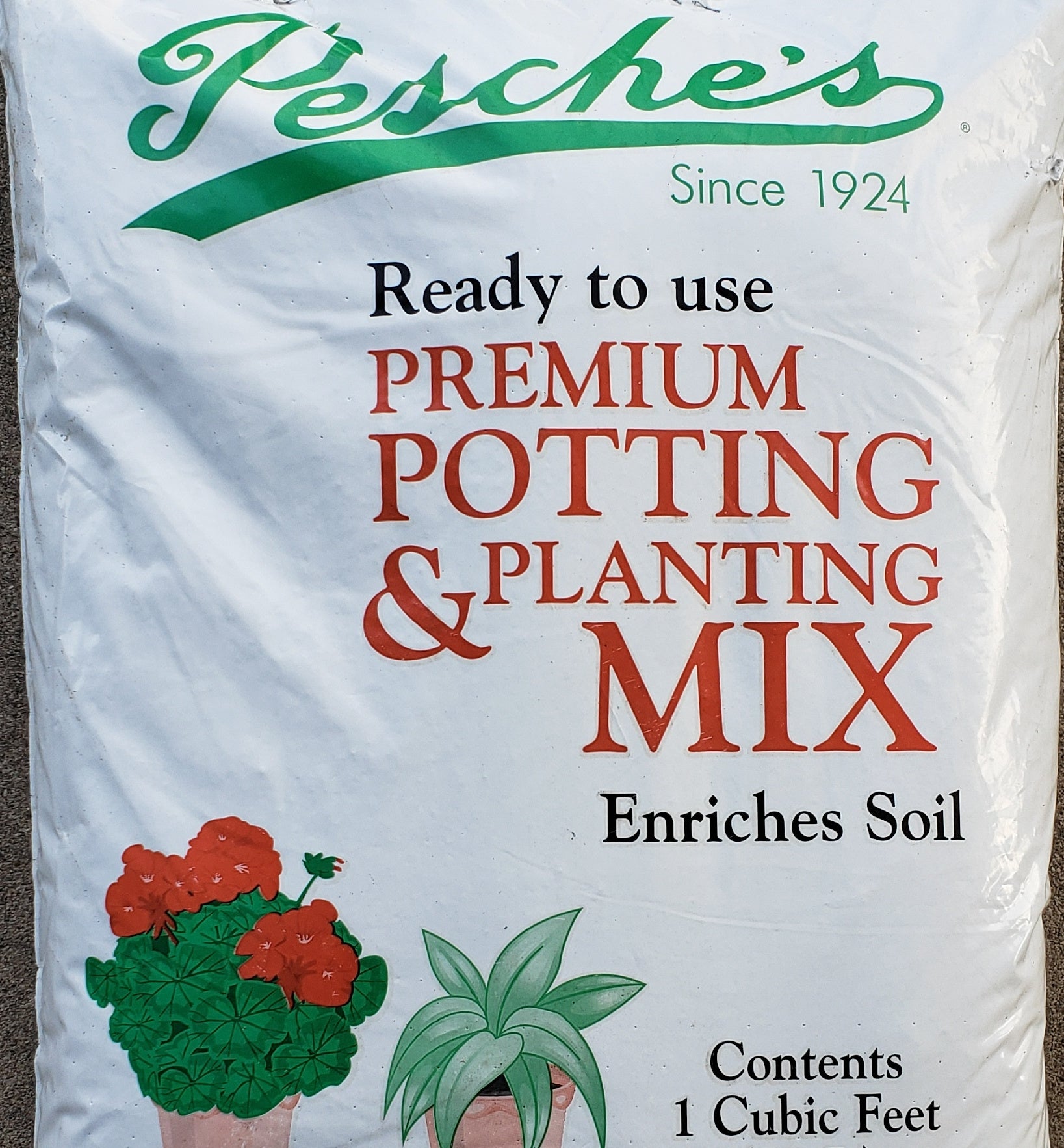 ready mix potting soil Pesche's Potting Mix