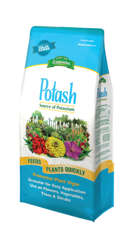 plant fertilizer with high potassium Espoma Potash 0-0-60