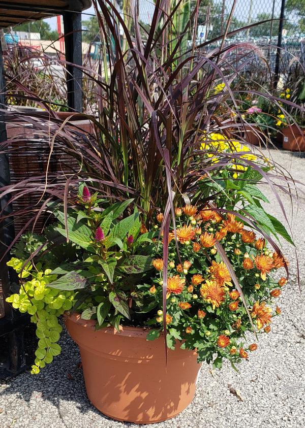 Fall Porch Custom Planters