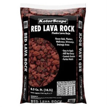 Lava Rock: .50 Cubic Feet