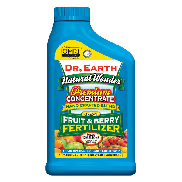 Dr Earth Organic Fruit & Berry Fertilizer 3-2-1 Concentrate