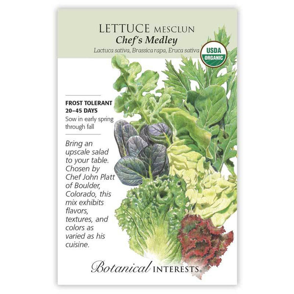 Lettuce 'Chef's Medley Mesclun'
