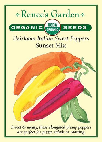 Pepper 'Italian Sweet Sunset Mix'