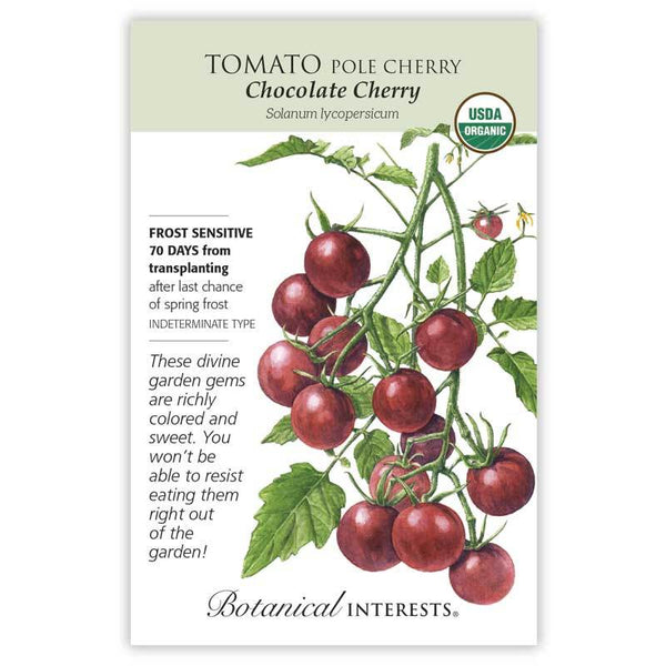 Tomato Pole 'Chocolate Cherry'