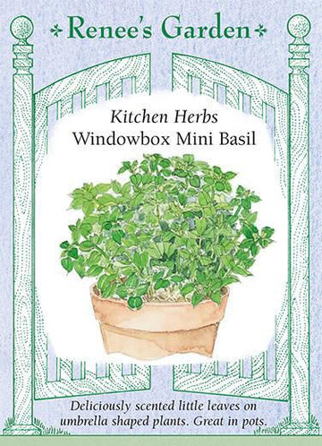 Basil 'Windowbox Mini Basil'