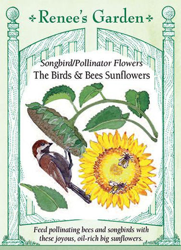 Sunflowers 'Birds & Bees'