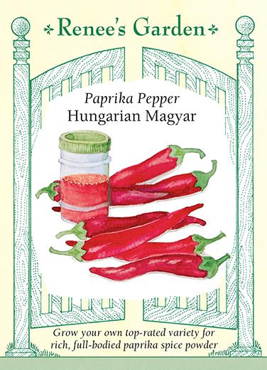 Pepper 'Paprika Hungarian Magyar'