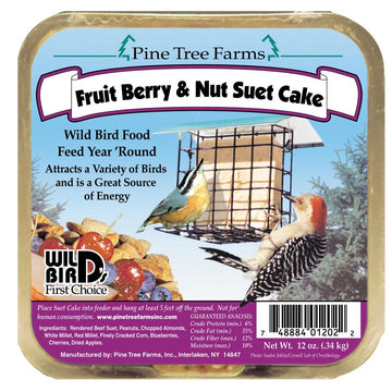 Suet - Fruit, Berry & Nut Cake