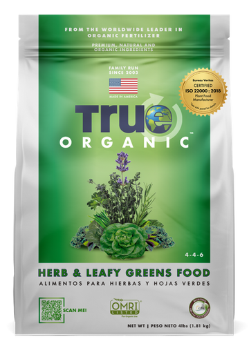 TRUE Organic Herb & Leafy Greens Food 4-4-6