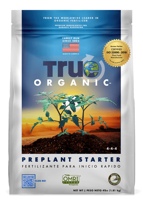 TRUE Organic Preplant Starter 4-4-4