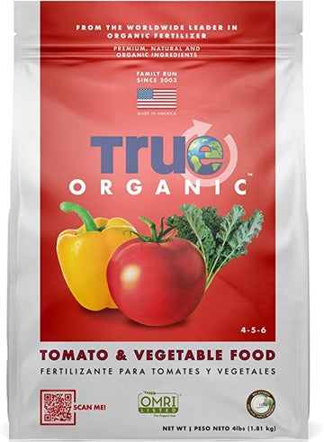 TRUE Organic Tomato & Vegetable Food 4-5-6