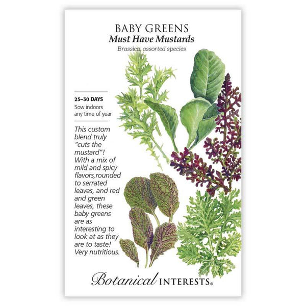Baby Greens 'Must Have Mustards'