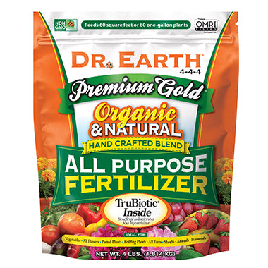 Dr Earth Organic Premium Gold All Purpose Fertilizer