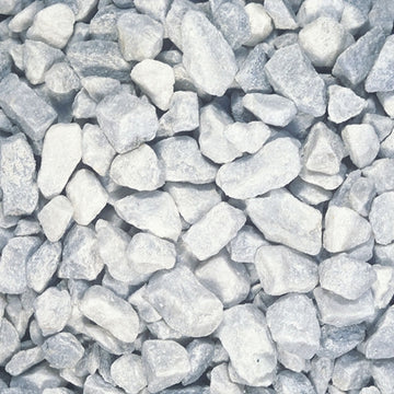 White Marble Chips - .40 Cubic Feet
