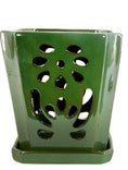 Tall Floral Orchid Pot - 5"-8"