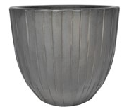 Techno Pattern Egg Planter: Matte Black