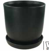 Eastham Egg Pot: Matte Black