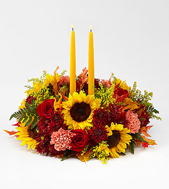 FTD Giving Thanks Candle Centerpiece