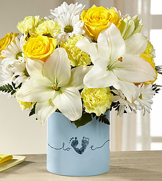 FTD Tiny Miracle New Baby Boy Bouquet