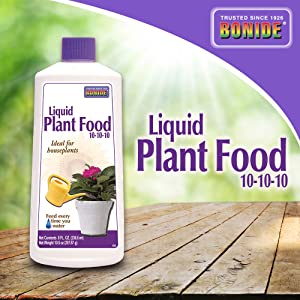 10-10-10 fertilizer for indoor plants Bonide Plant Food 10-10-10