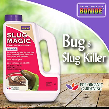 slug spray for garden Bonide Slug Magic