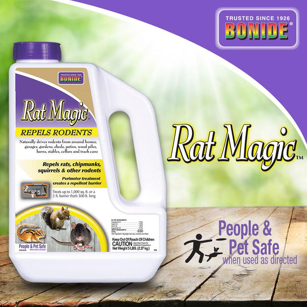 Bonide Rat Magic Rodent Repellent Granules 5#