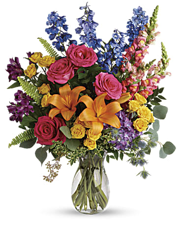 Teleflora Colors of the Rainbow Bouquet