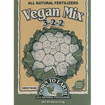 vegan plant fertilizer Down To Earth Vegan Mix 3-2-2