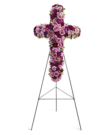 Teleflora Deepest Faith Cross