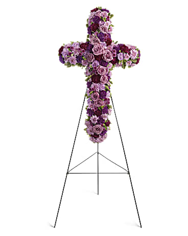 Teleflora Deepest Faith Cross
